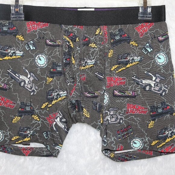 MeUndies Back to the Future men's boxer briefs size medium  NEW - Picture 1 of 5